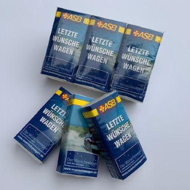 Sonderverkauf Taschentücher, Wünschewagen Branding