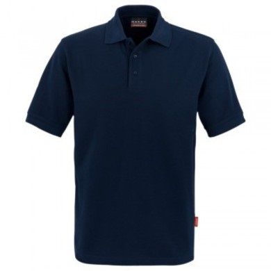 Polo-Shirt HAKRO, Farbe tinte, Frontansicht