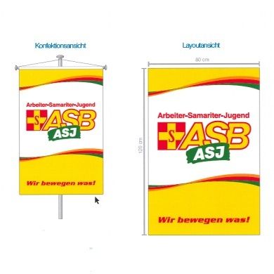 ASJ-Banner (80 x 120 cm)