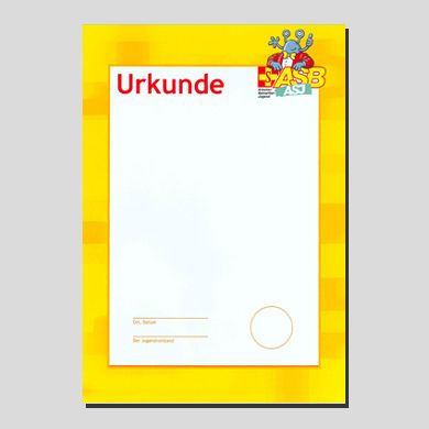 ASJ Urkunde, Art.-Nr. 390172