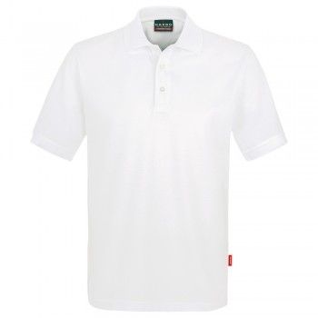 Polo-Shirt HAKRO in weiß, Frontansicht