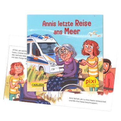 Pixibuch "Annis letzte Reise ans Meer" Wünschewagen
